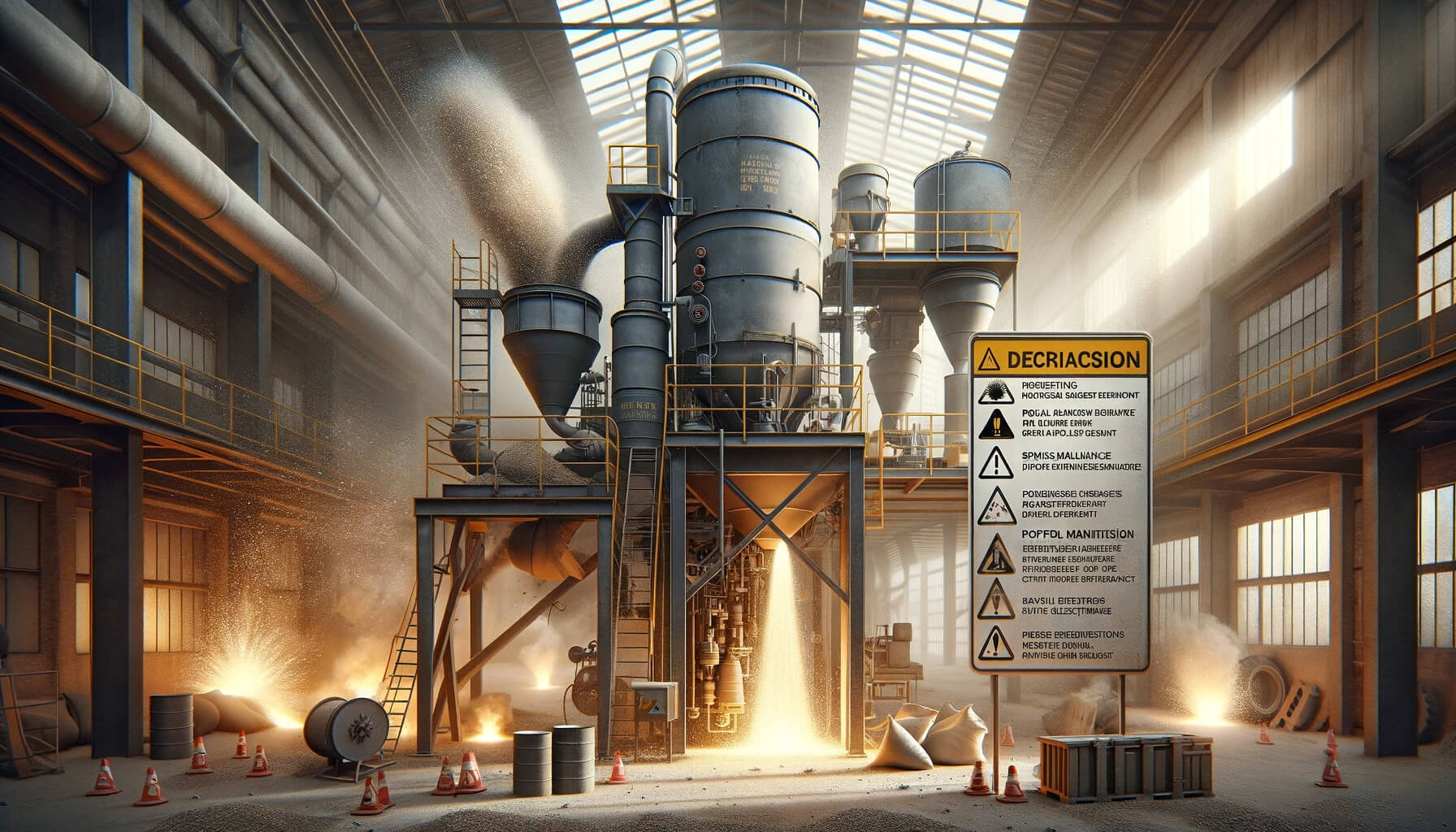 Featured image for “Understanding Dust Collector Explosions: Causes, Prevention, and Boss Products’ Solutions”